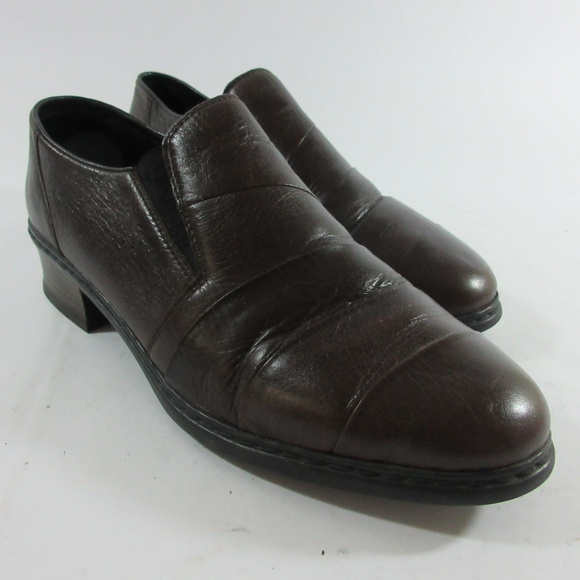 Rieker Shoes - Rieker Dana Anti Stress Brown Leather Loafer Shoes
